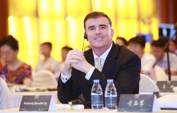 Dr. Frederick F. Buechel, Jr. at the 2017 International Congress of Chinese Orthopaedic Association