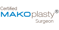 Certified Makoplasty Surgeon