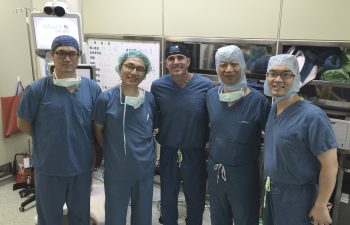 Dr. Buechel with Taipei Postal Hospital surgeons